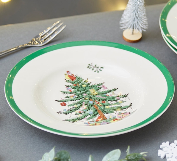 Petite assiette Christmas Tree Ø20 cm de Spode 