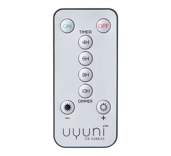 Fjernkontroll med timer og dimmer fra Uyuni