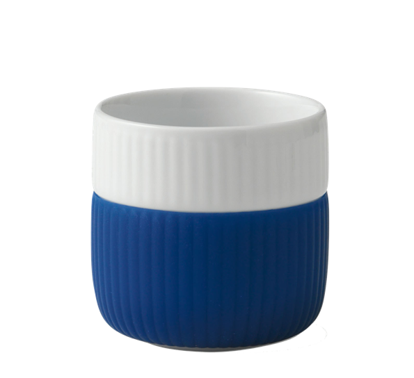 Contrast espressokopp Mega Blue fra Royal Copenhagen