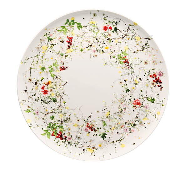 Fleurs Sauvages dekketallerken coupe 32 cm fra Rosenthal