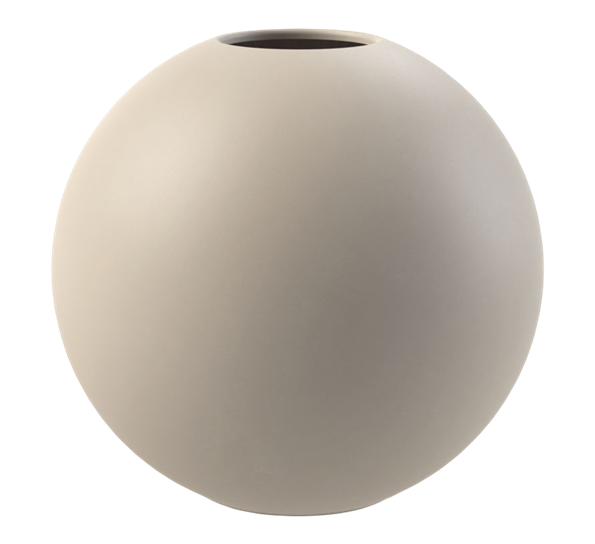 Ball vase 30 cm sand fra Cooee Design