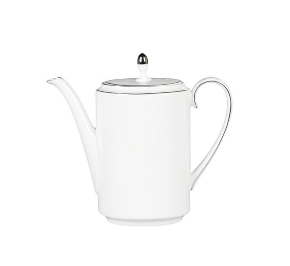 Blanc Sur Blanc kaffekanne 0,75 liter fra Wedgwood
