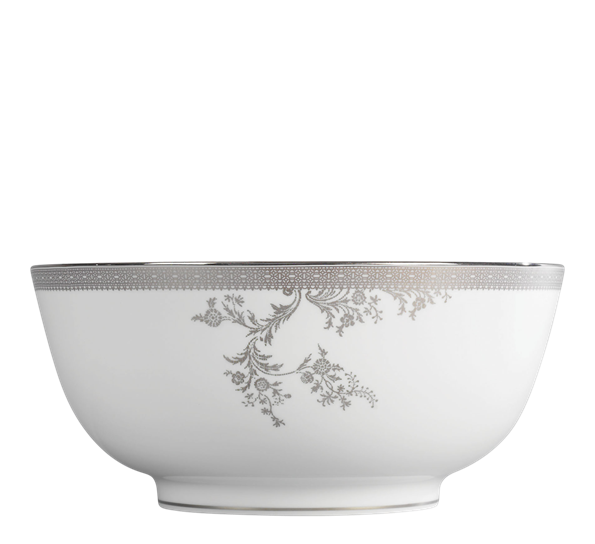 Lace Platinum skål 25 cm fra Wedgwood
