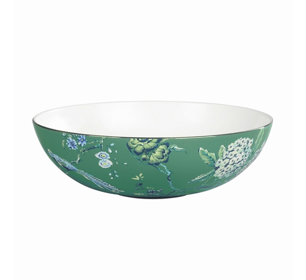 JC Chinoiserie Grønn salatskål 30cm fra Wedgwood