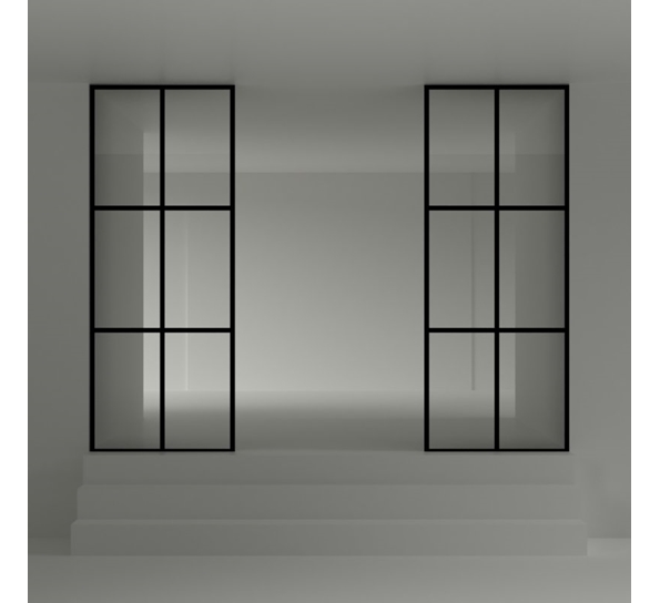 Element Wall glassvegg 90x210 cm - Nichba Design