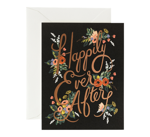 Bryllupskort Eternal Happily Ever After fra Rifle Paper Co.