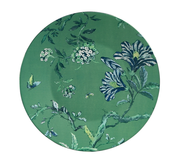 JC Chinoiserie Grønn tallerken 23cm fra Wedgwood