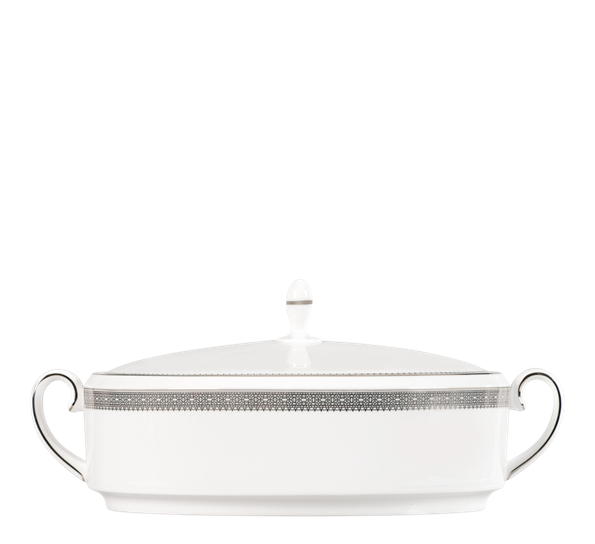 Lace Platinum lokkfat 1,4 liter fra Wedgwood