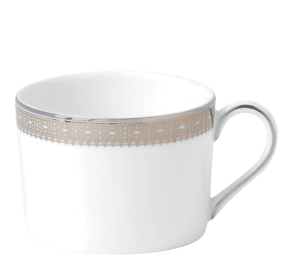 Lace Platinum tekopp 15 cl fra Wedgwood