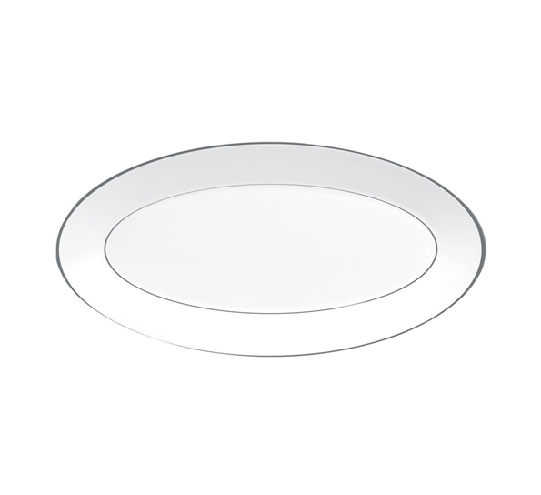 JC Platinum fat ovalt 39 cm fra Wedgwood
