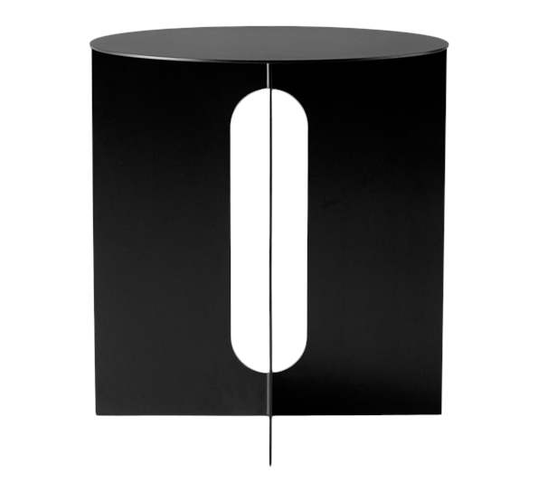 Androgyne sidebord Steel Base Black fra Audo Copenhagen