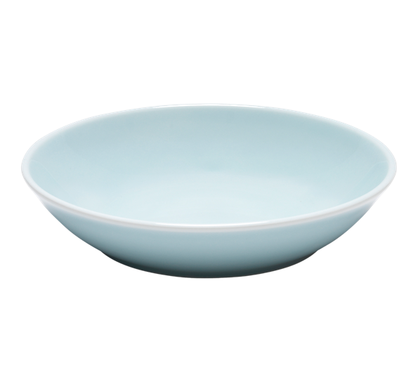 Bretagne tallerken dyp 20 cm lys blå fra Pillivuyt