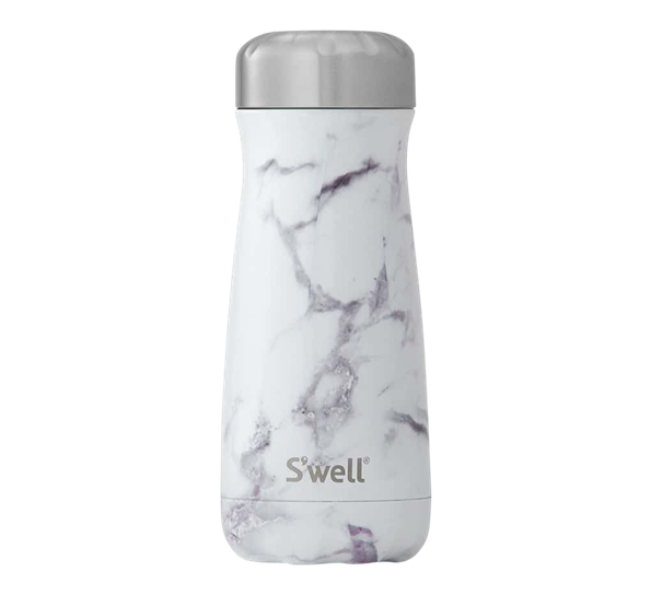 Traveler 4,7dl White marble fra S`well