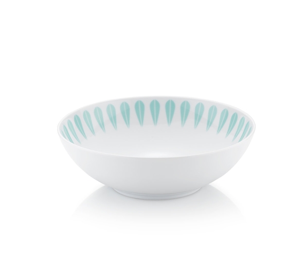 Lotus tallerken dyp 18 cm mintgrønn fra Lucie Kaas