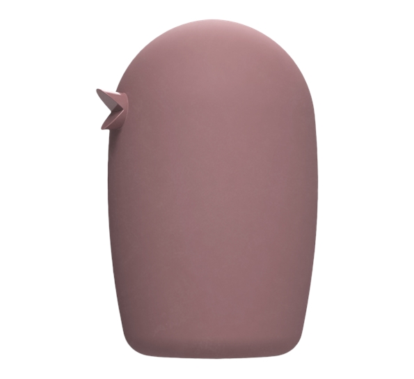 Ceramic bird 8 cm cinder rose fra Cooee Design