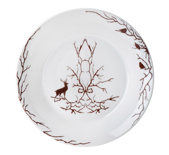 Alveskog tallerken dyp 21 cm fra Wik & Walsøe