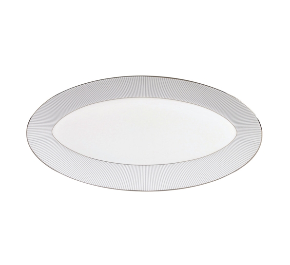 JC Pinstripe fat ovalt 45 cm fra Wedgwood