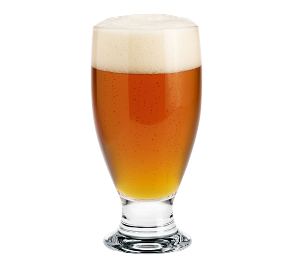 Humle Ale ølglass fra Holmegaard