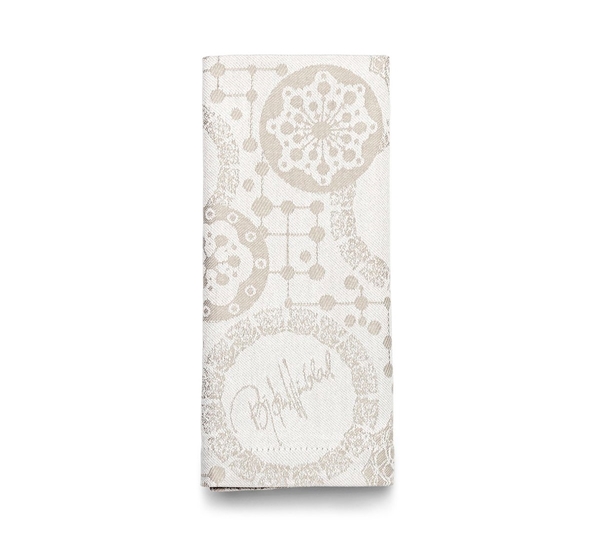 Circles stoffserviett krem fra Bjørn Wiinblad