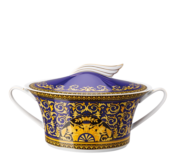 Medusa Blå lokkefat fra Versace