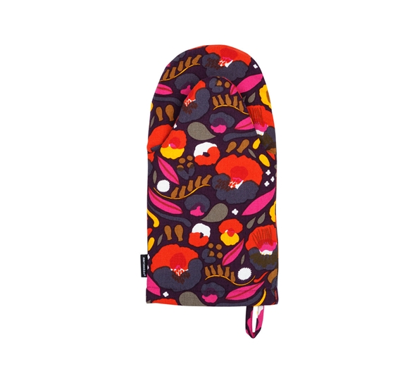 Kattarakukka grytevott offwhite rosa oliven fra Marimekko