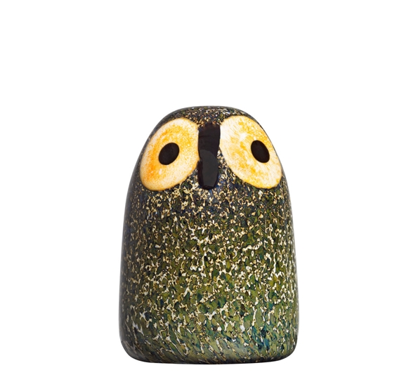 Glassfugl Tårnugle liten fra Iittala