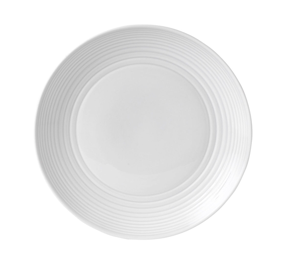 Ramsay Maze White tallerken 28cm fra Royal Doulton