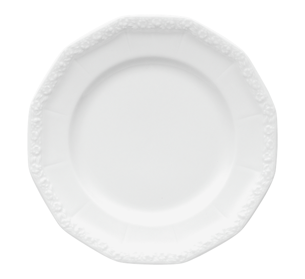 Maria Hvit dessertasjett 19 cm fra Rosenthal