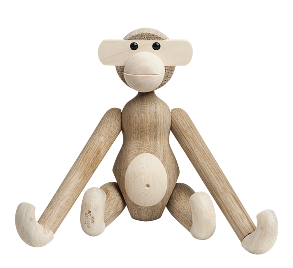 Apekatt liten eik og lønn fra Kay Bojesen