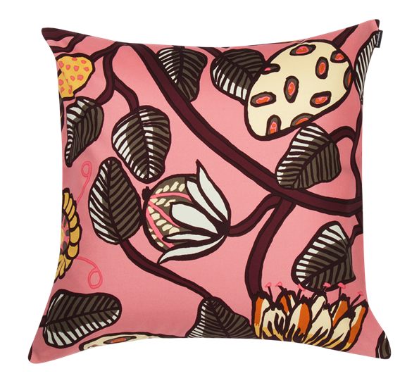 Tiara putetrekk 50x50 cm rosa fra Marimekko