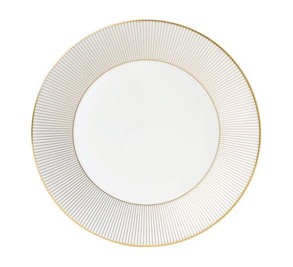 JC Gold tallerken 27cm Pinstripe fra Wedgwood