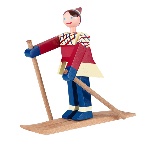 Skiløper Datti fra Kay Bojesen