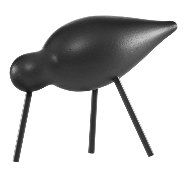 Shorebird medium sort sort fra Normann Copenhagen