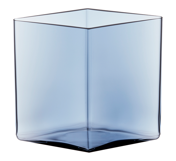 Ruutu vase 18 cm Rain fra Iittala