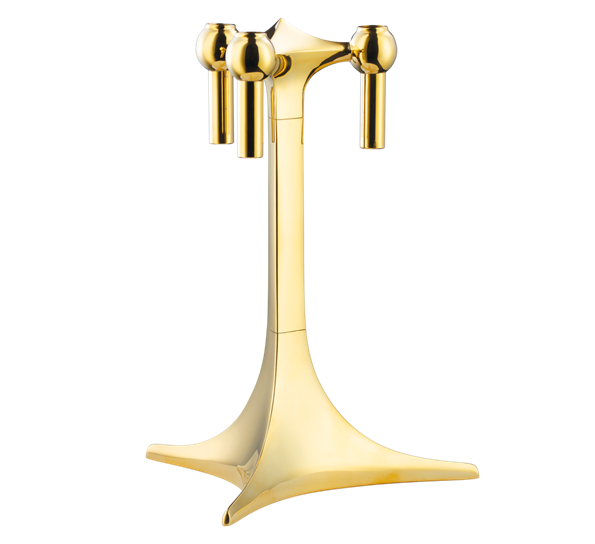 <p>STOFF fot&nbsp;23 cm til lysestake&nbsp;messing fra Stoff Copenhagen</p>
