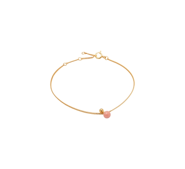 Sphere 0203 armbånd forgylt/rosa korall