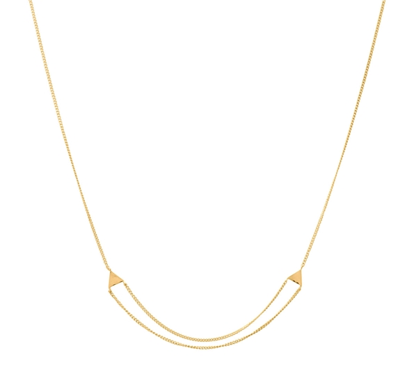 Triangle 0102 smykke forgylt