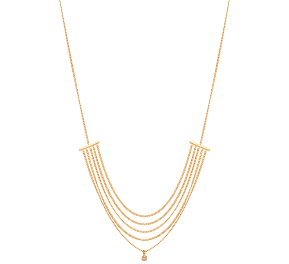 Microdot 0105 smykke forgylt/cashmere