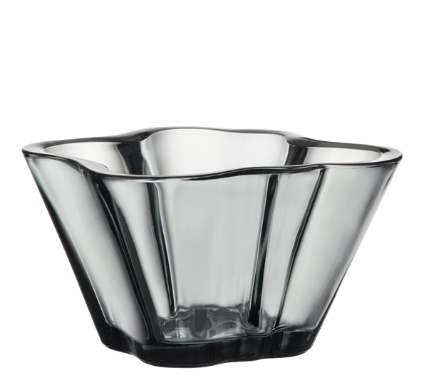 Aalto skål 75 mm grå fra Iittala