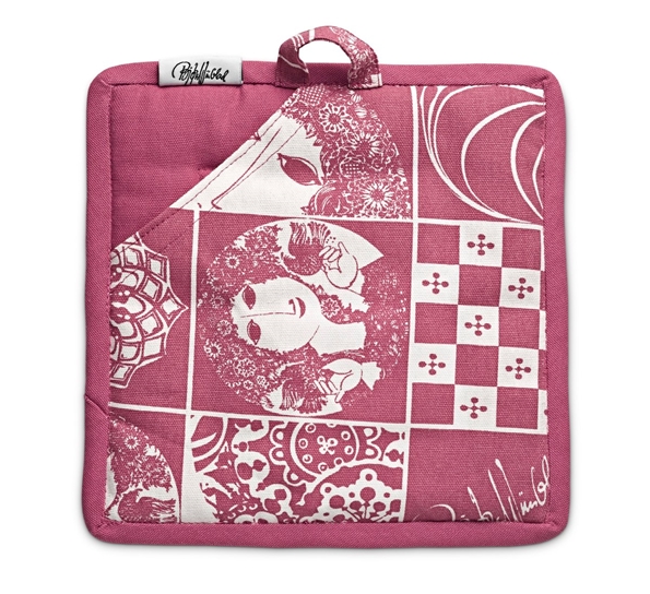 Gryteklut 2pk rød fra Bjørn Wiinblad