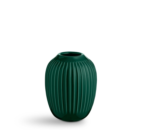 Hammershøi vase dypgrønn 10 cm fra Kähler