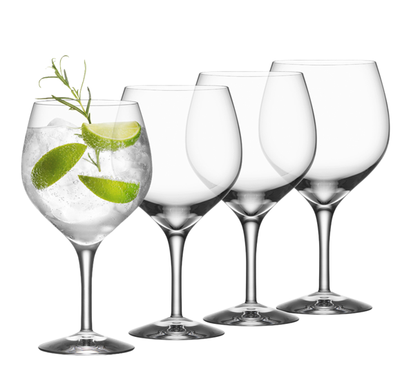 Orrefors gin & tonic-glass 4-pk fra Orrefors