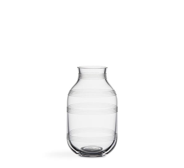Omaggio vase glass klar 14 cm fra Kähler