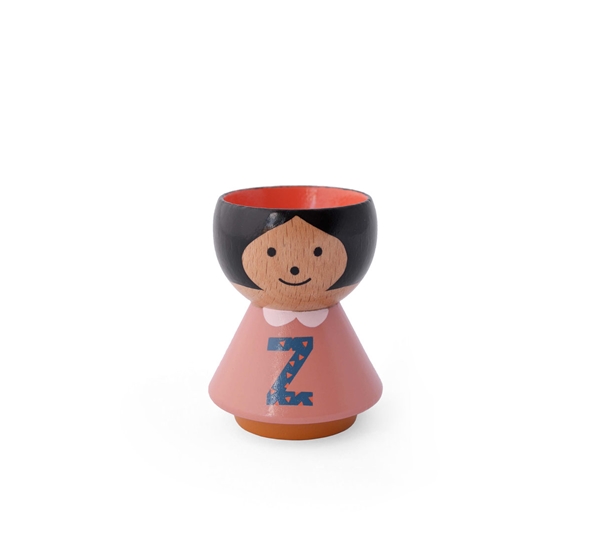 Bordfolk eggeglass jente z fra Lucie Kaas