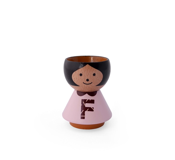 Bordfolk eggeglass jente f fra Lucie Kaas