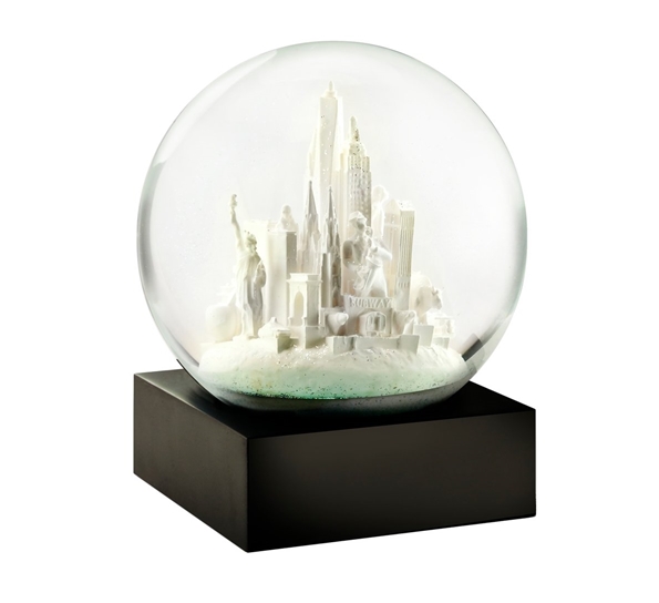 Snow Globe NYC White