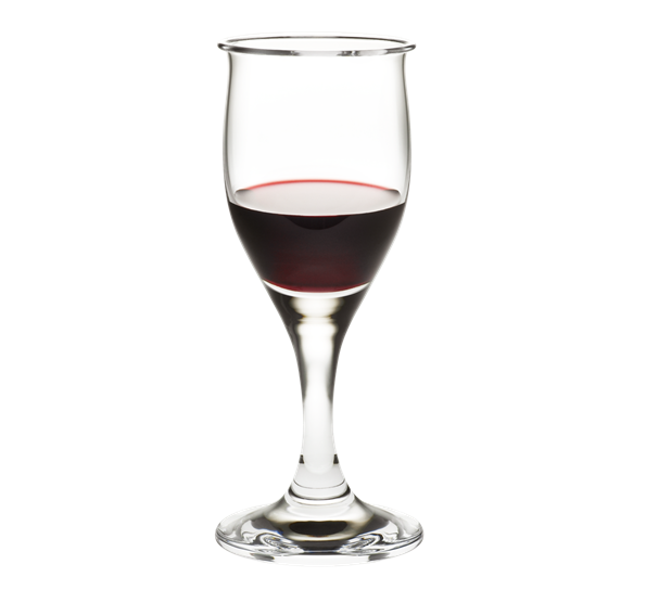 Idéelle rødvinsglass fra Holmegaard