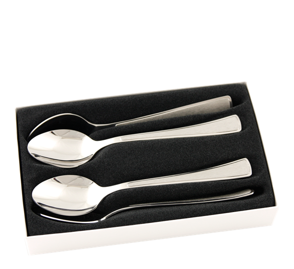 Ramona suppleringssett dessertskje 4 pk fra Hardanger Bestikk