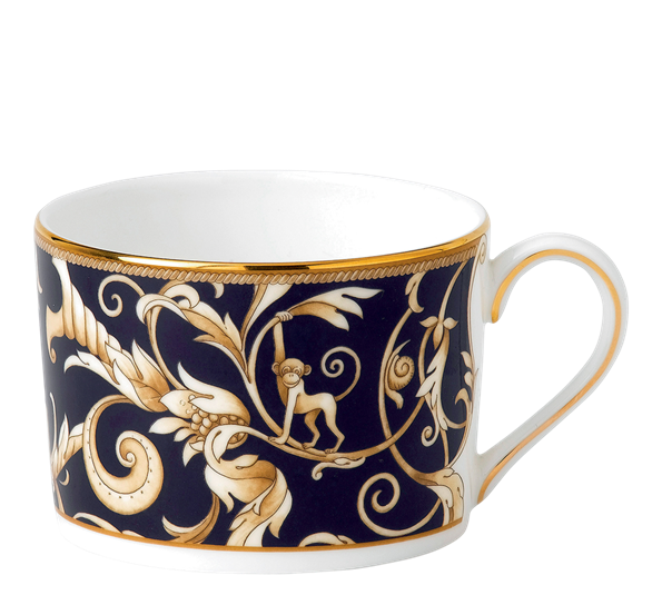 Cornucopia Tekopp over Imperial Blue Accent fra Wedgwood