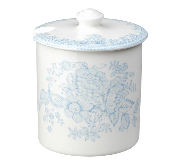 Blue Asiatic Pheasants marmeladekrukke 250g fra Burleigh